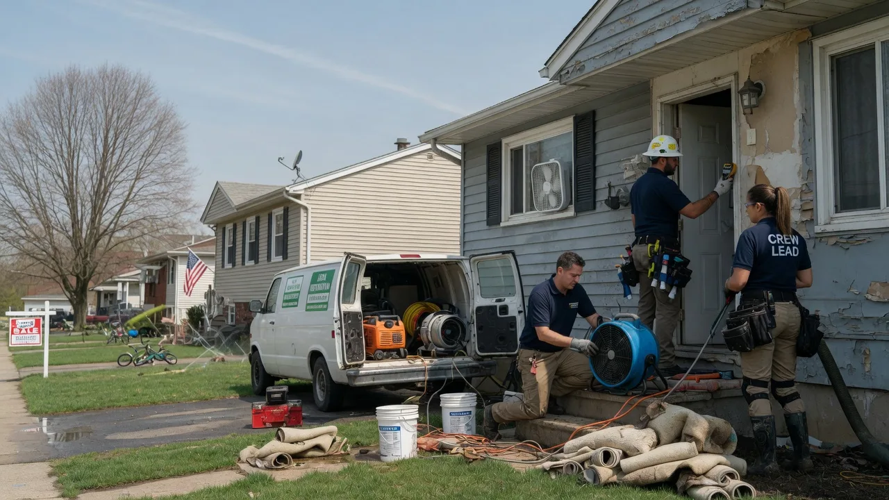 Flood Cleanup in Farmingdale, ME near me