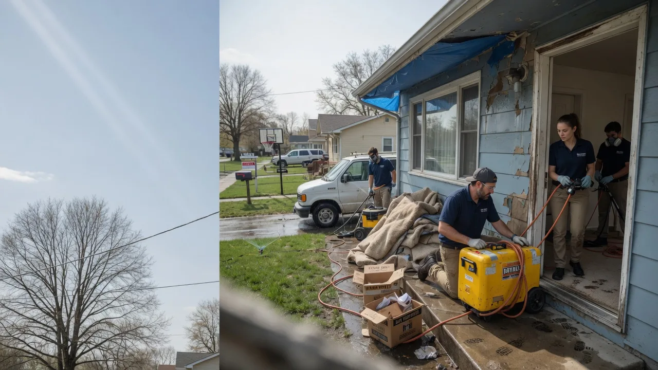 Basement Flood Cleanup in Farmingdale, ME near me
